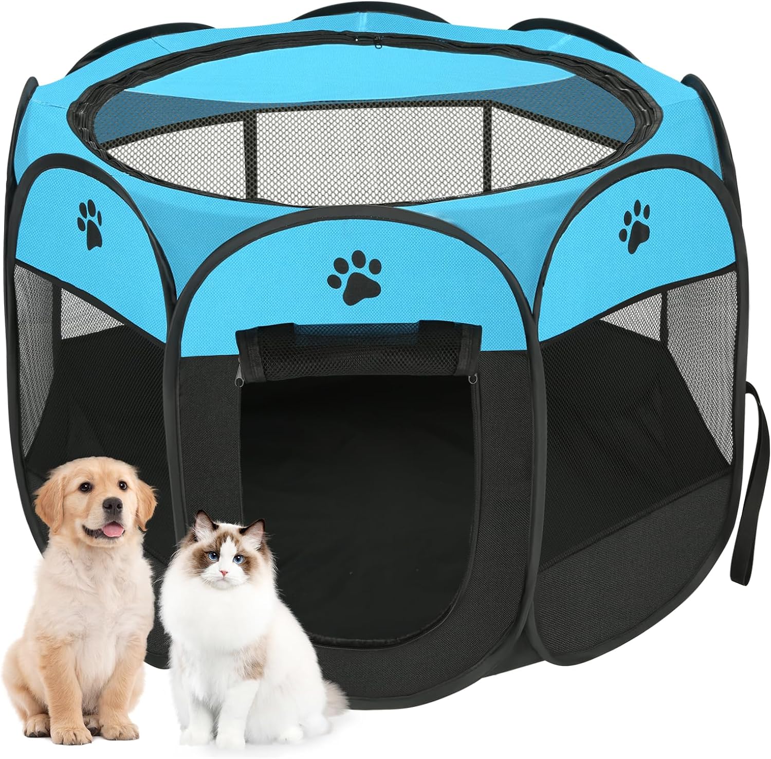 Collapsible playpen 2024 for dogs