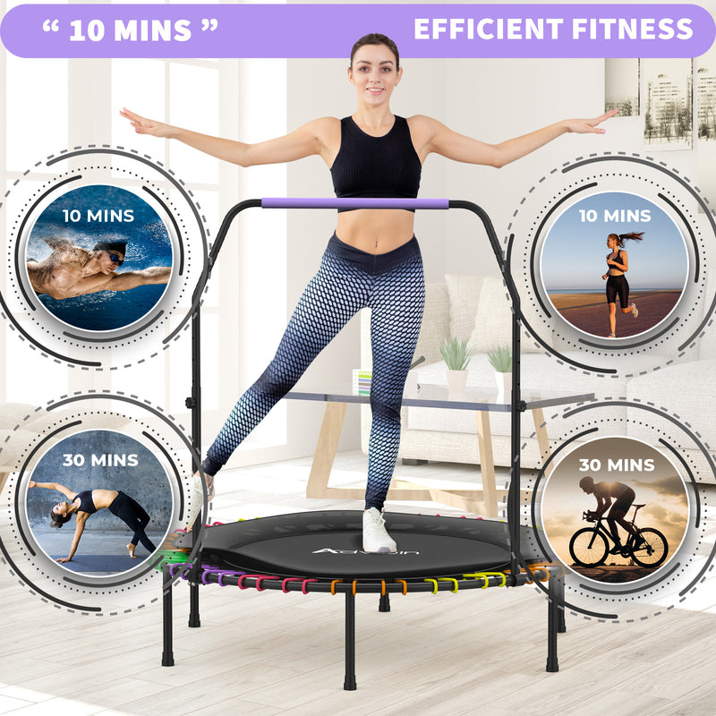 Advwin 40" Mini Trampoline Rebounder Foldable Trampoline