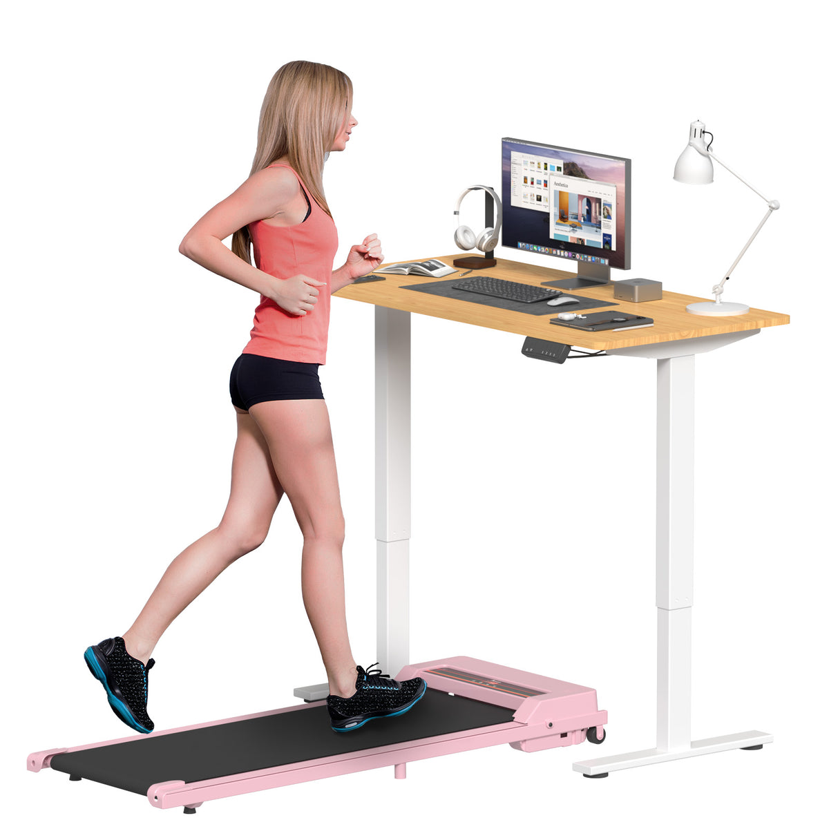 Advwin Treadmill Electric Standing Desk 120cm