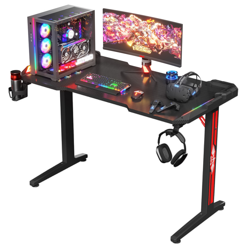 Advwin Gaming Desk 6 Color LED Light