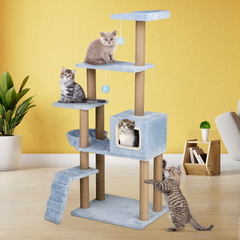 Advwin 150cm Cat Tree Scratching Post Scratcher