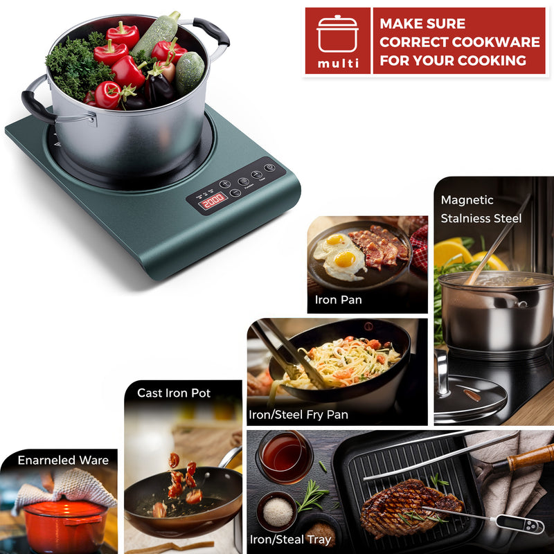 Advwin 2000W Induction Cooktop Stove