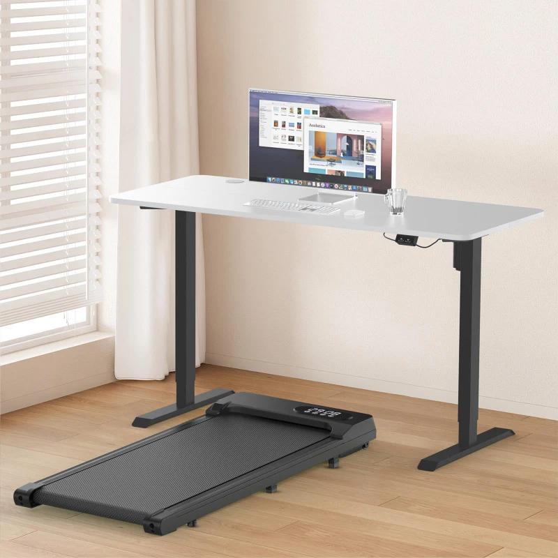 Advwin 120cm Electric Standing Desk & Walking Pad Treadmill