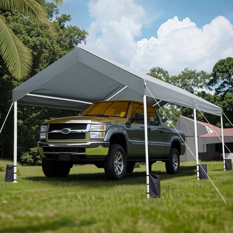 Advwin 3x6m WaterproofCarport Canopy Portable Garage