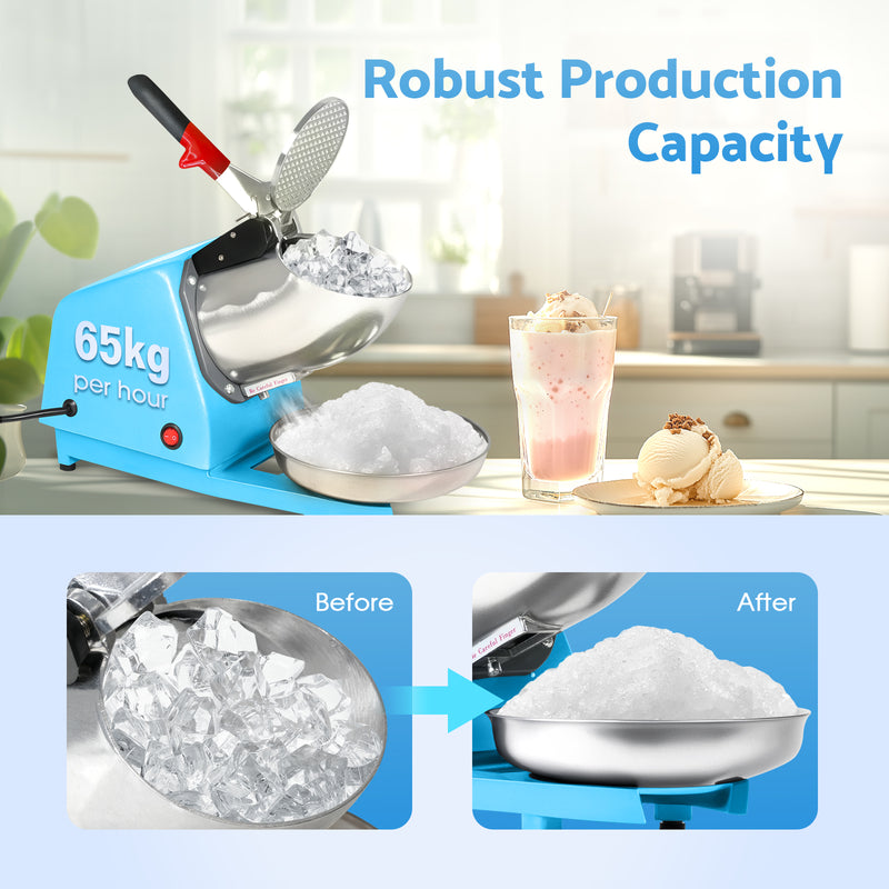 Advwin 300W Electric Ice Crusher Dual blades