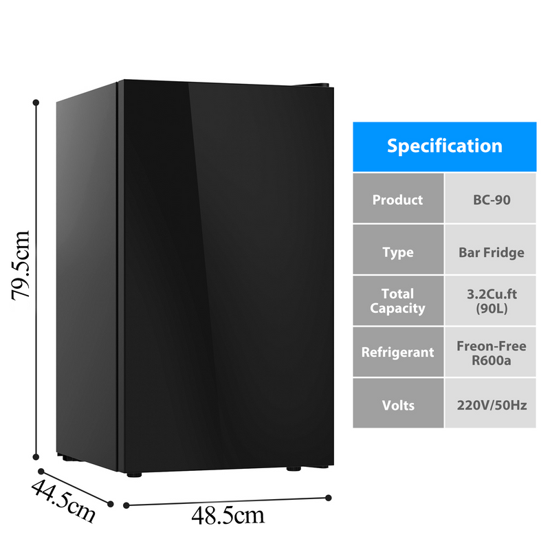 Advwin 90L  Portable Fridge with Freezer