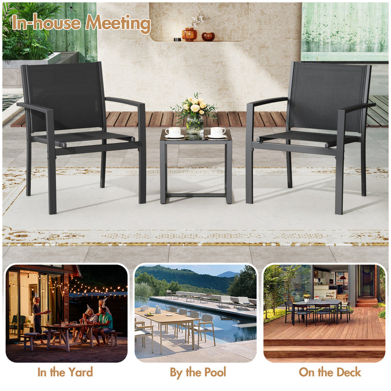 Advwin Patio Furniture Set 3 Pieces