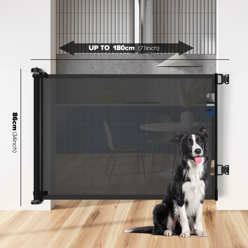 Advwin Retractable Pet Safety Gate