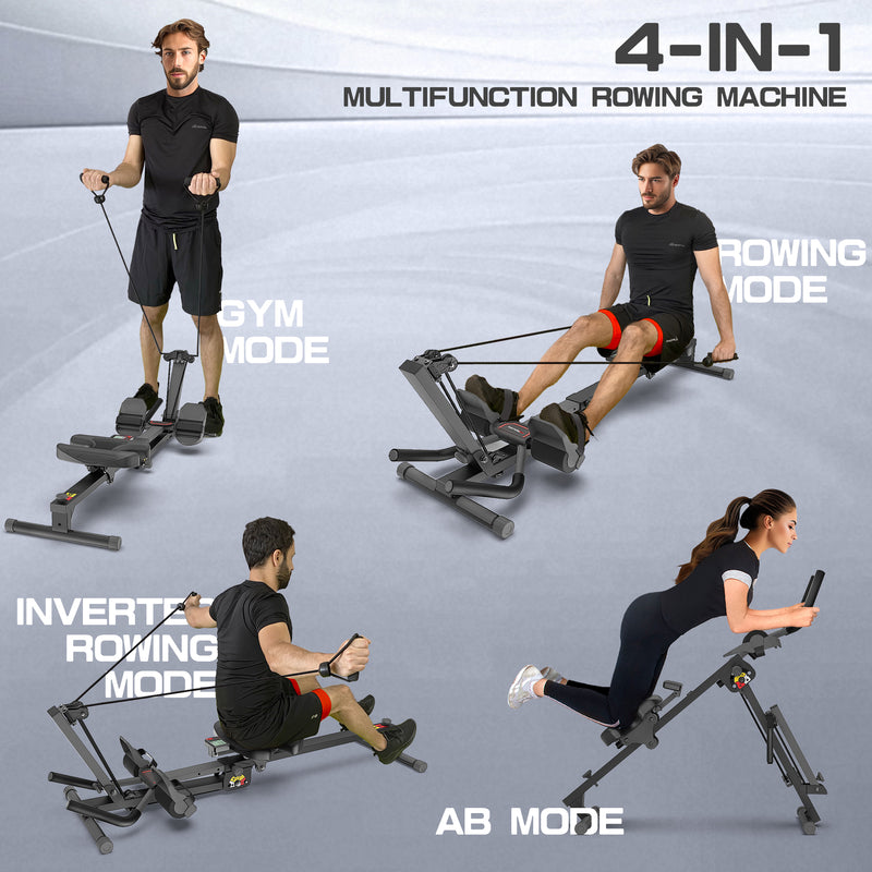 Advwin 4-in-1 Rowing Machine