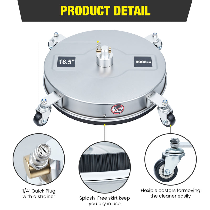 Advwin Pressure Washer & Surface Cleaner Set