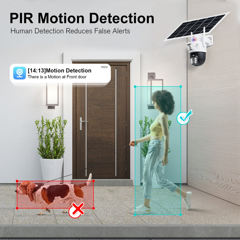 Advwin Solar Security Camera Outdoor