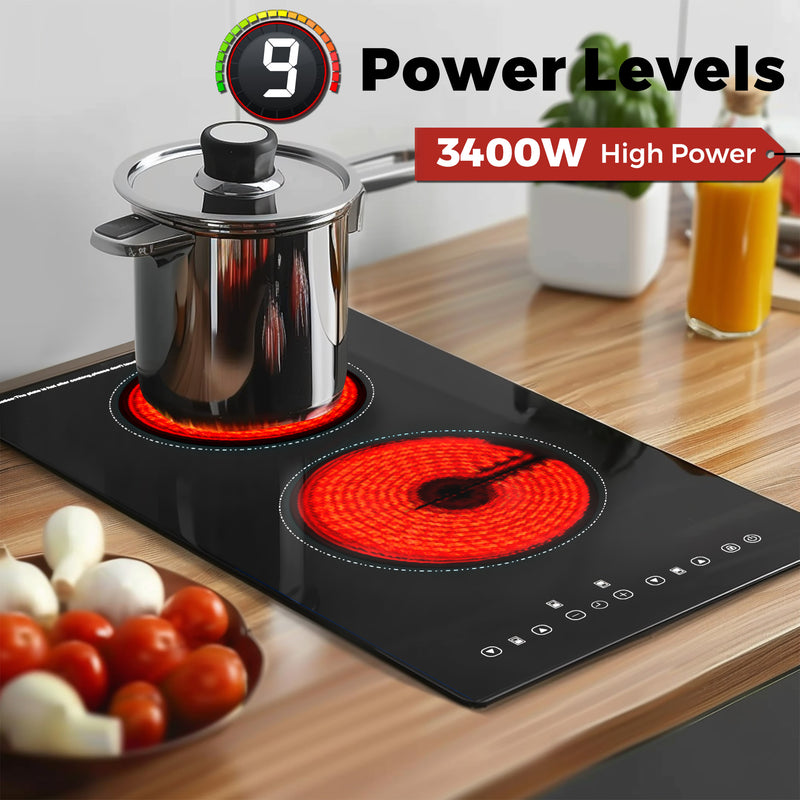 Advwin 3400W Induction Cooktop Kitchen Cooktop