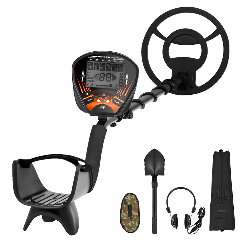 Advwin 5 Modes Metal Detector 10" Waterproof