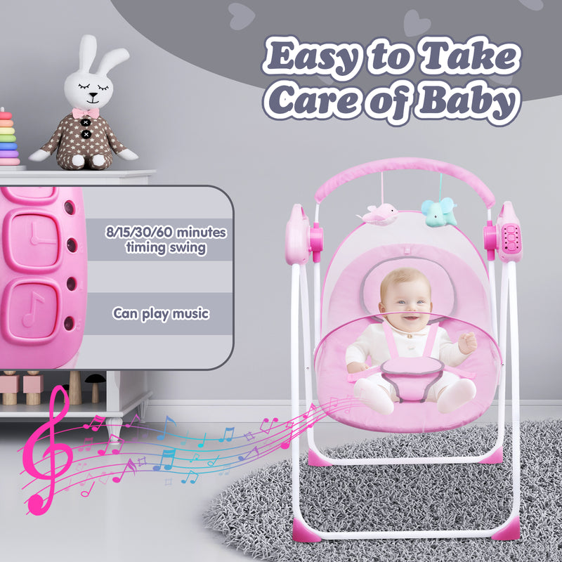 Advwin Electric Baby Rocking Chair