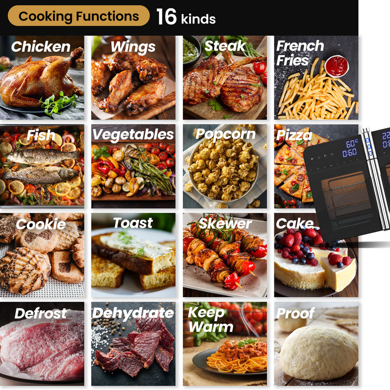 Advwin 40L Air Fryer Oven 360° Toaster