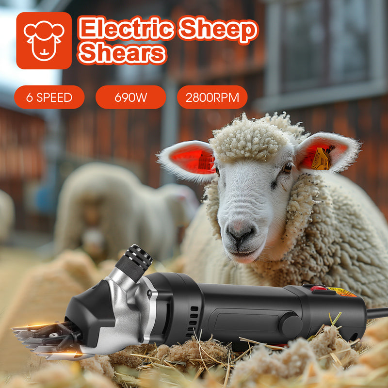 Advwin Electric Sheep Shears 690W 2800R/Min