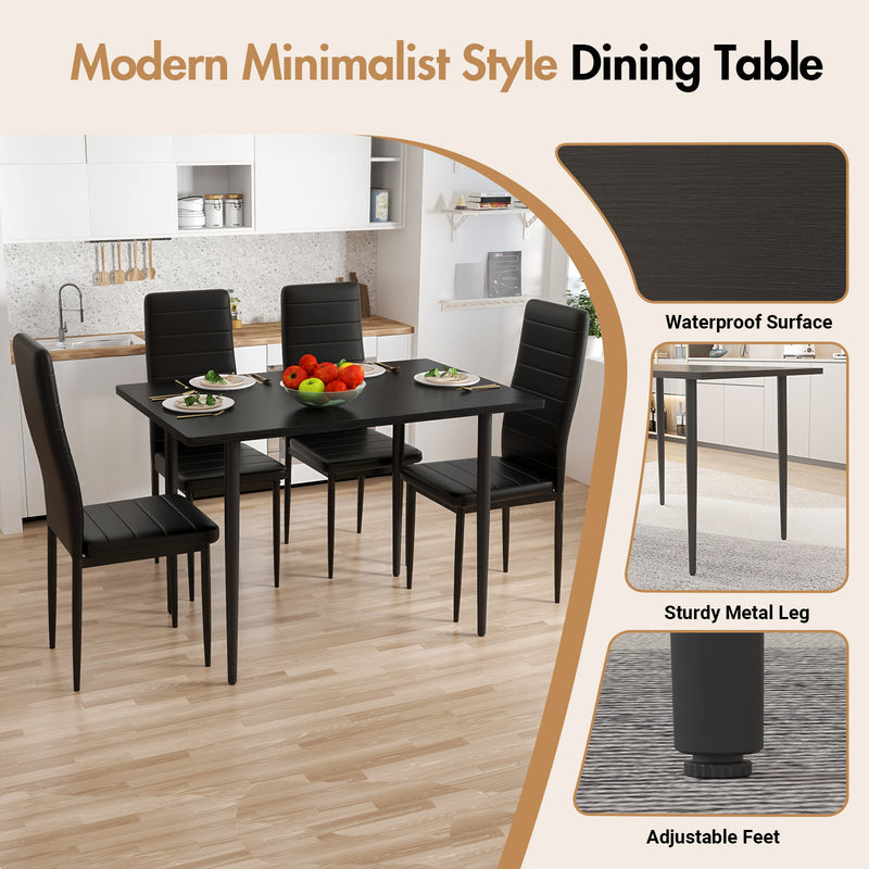 Advwin Dining Table Rectangle Wooden