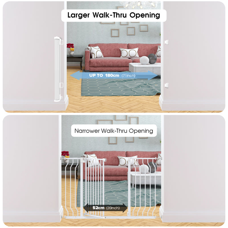 Advwin Retractable Pet Safety Gate