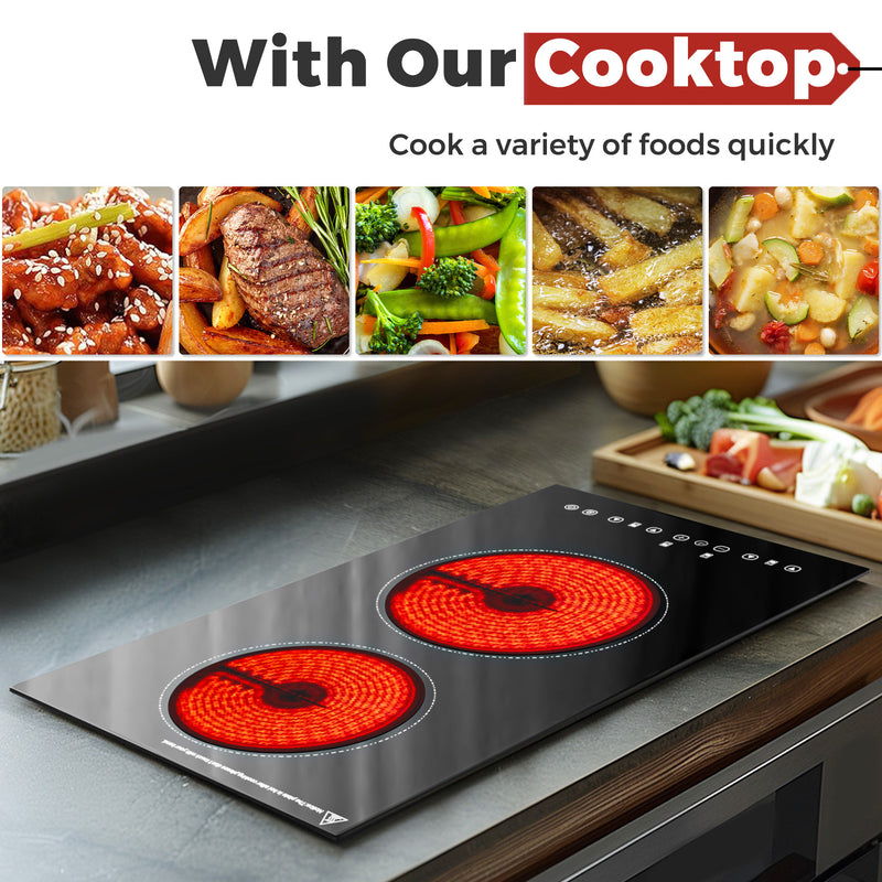 Advwin 3400W Induction Cooktop Kitchen Cooktop