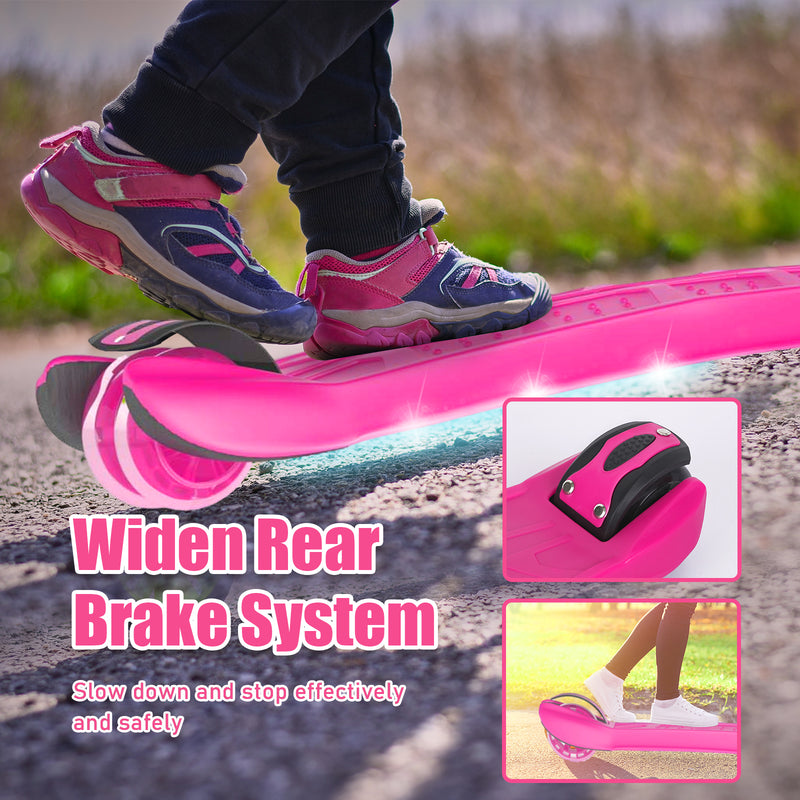 Advwin Kids Scooter Folding Kick Scooter Pink(Pre-order)