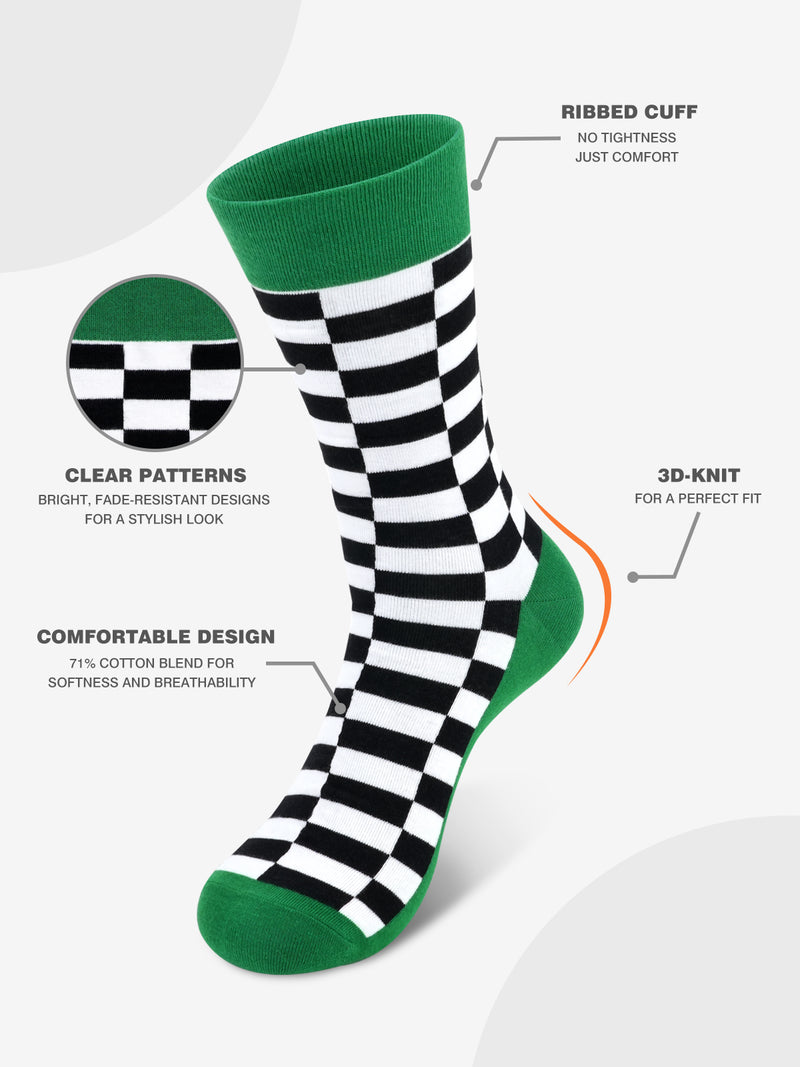 Advwin Stylish Colorful Fun Novelty Socks