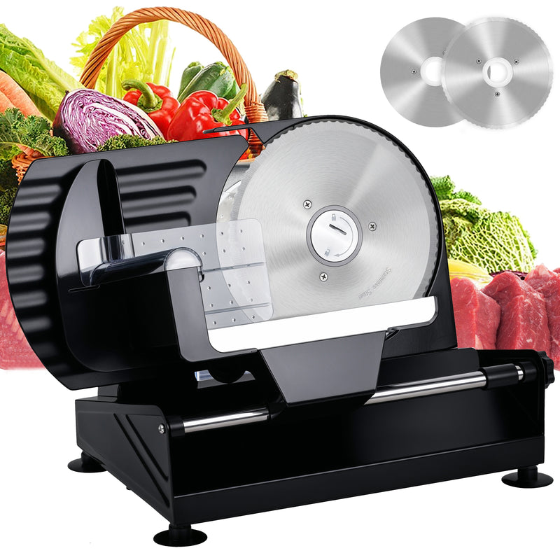 Advwin Electric Meat Slicer 7.5" Food Slicer