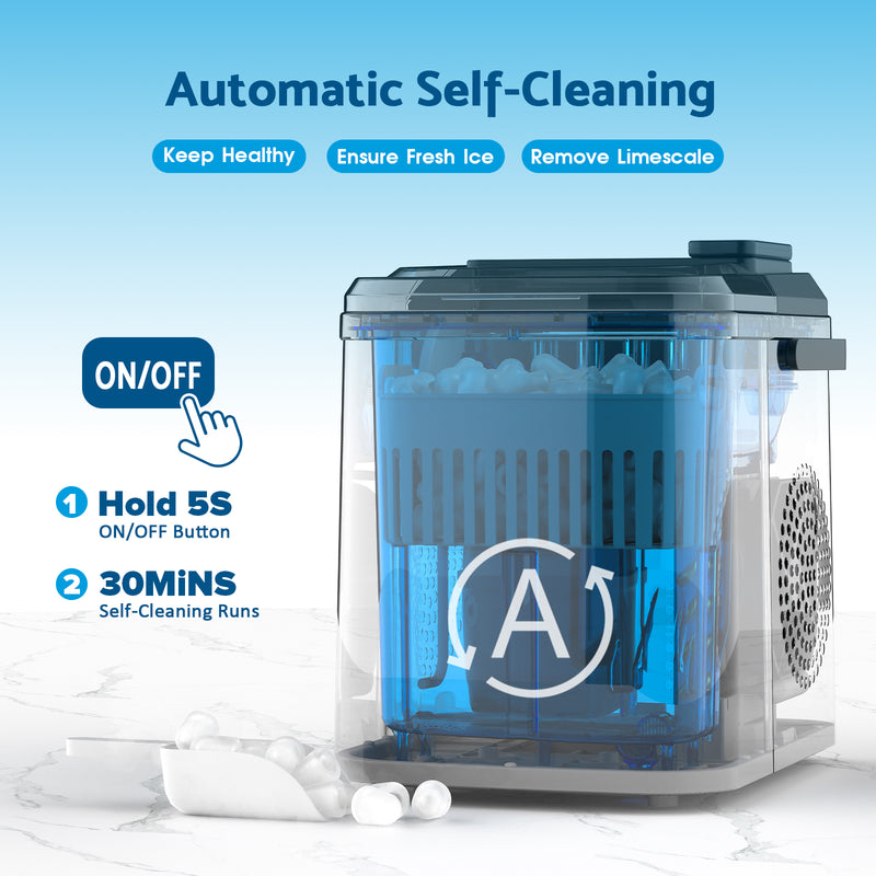 Advwin 1.3L Ice Maker Portable Ice Machine