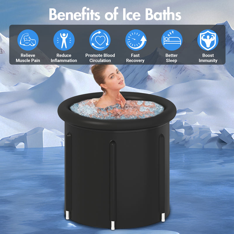 Advwin 376L Ice Bath Tub Portable Cold Plunge Tub