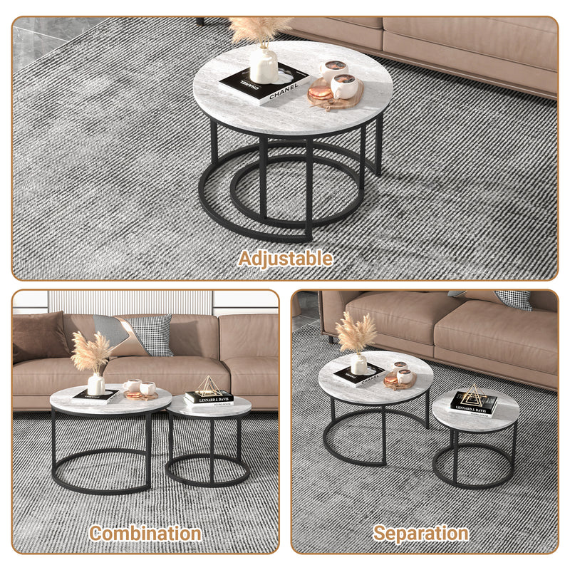 Advwin Coffee Table Set of 2