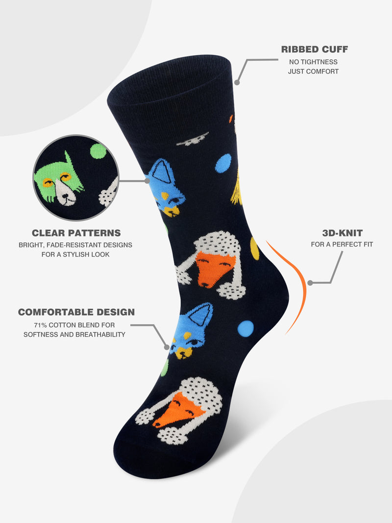 Advwin Stylish Colorful Fun Novelty Socks