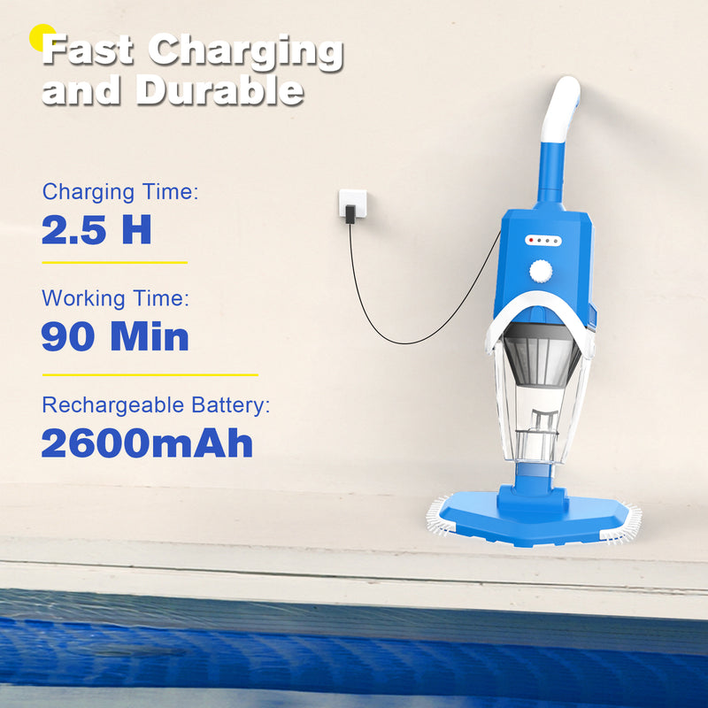 Advwin Cordless Powerful Pool Vacuum Cleaner