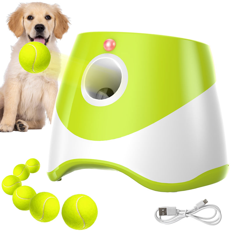 Advwin Automatic Dog Ball Launcher Yellow