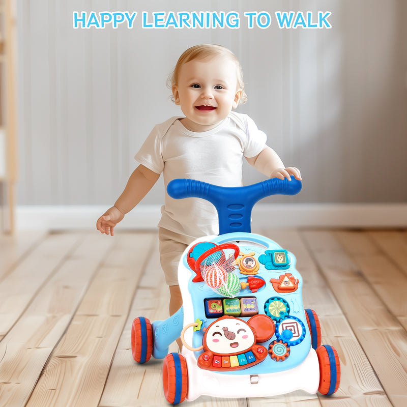 Advwin 3 in 1 Baby Sit-to-Stand Learning Walker