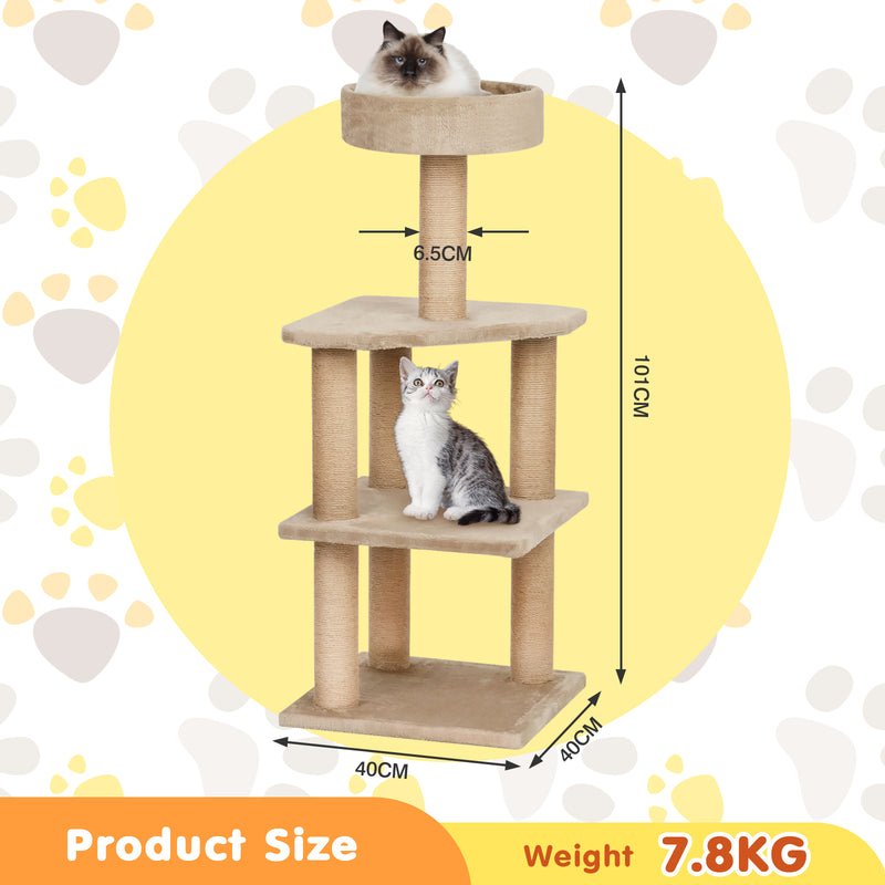 Advwin 101cm Cat Tree Tower