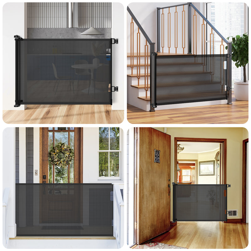 Advwin Retractable Pet Safety Gate