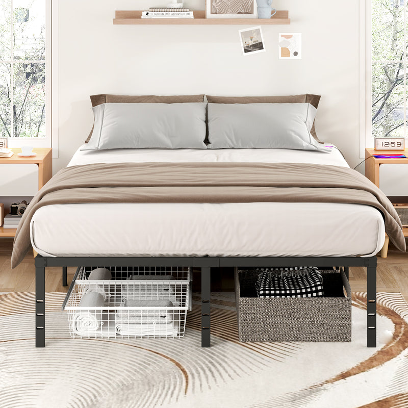 Advwin  Bed Frame with Charging Station