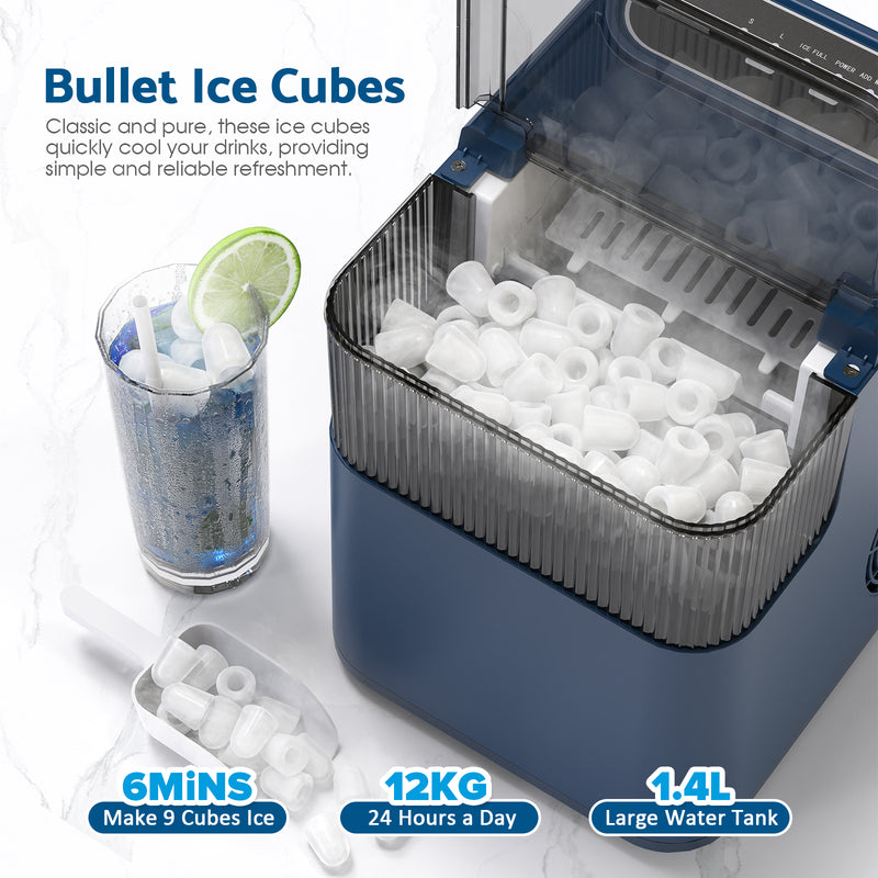 Advwin 1.4L Ice Maker Portable Ice Machine