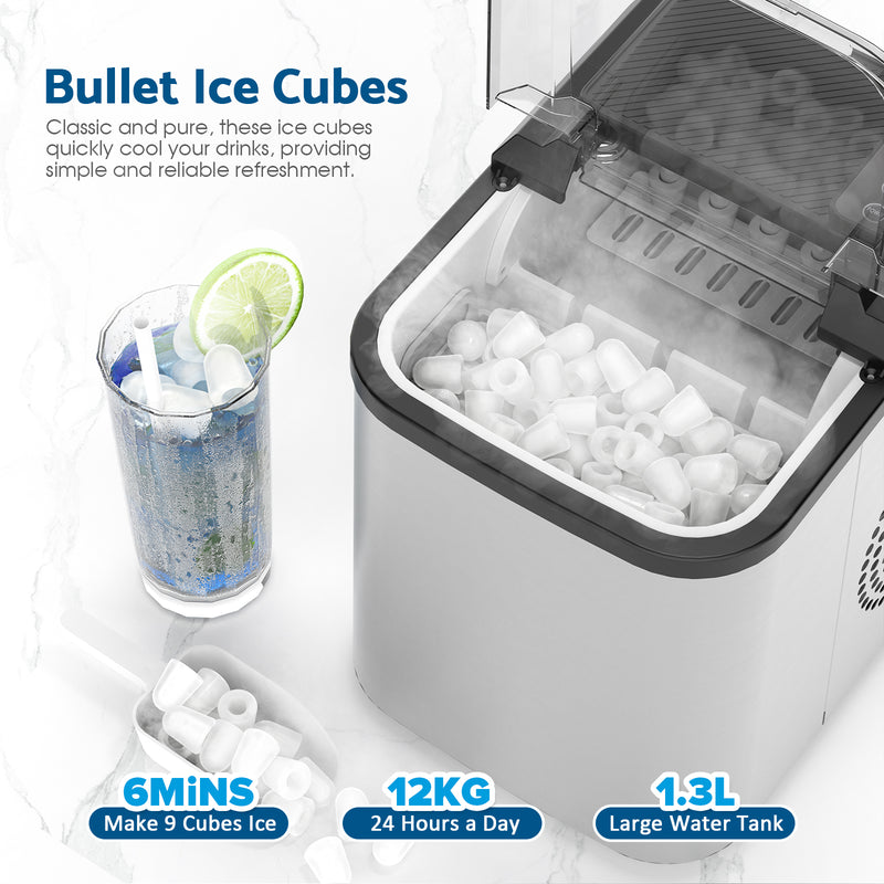 Advwin 1.3L Ice Maker Portable Ice Machine