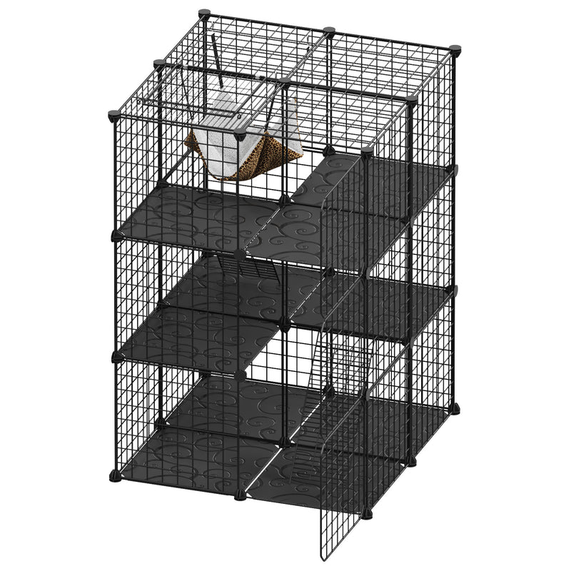 Advwin 3-Tier Cat Cage Indoor Cat Enclosures