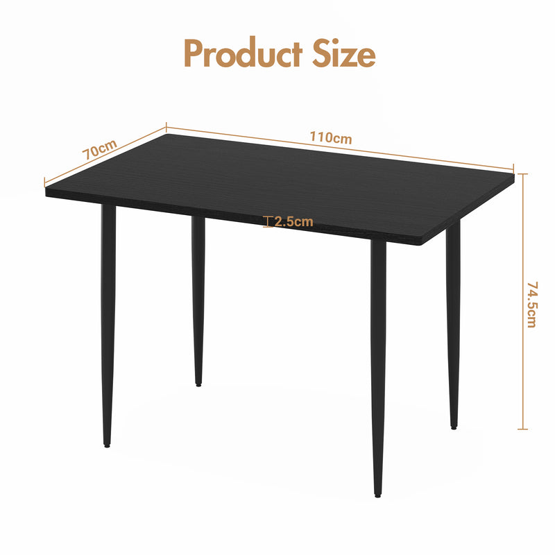 Advwin Dining Table Rectangle Wooden