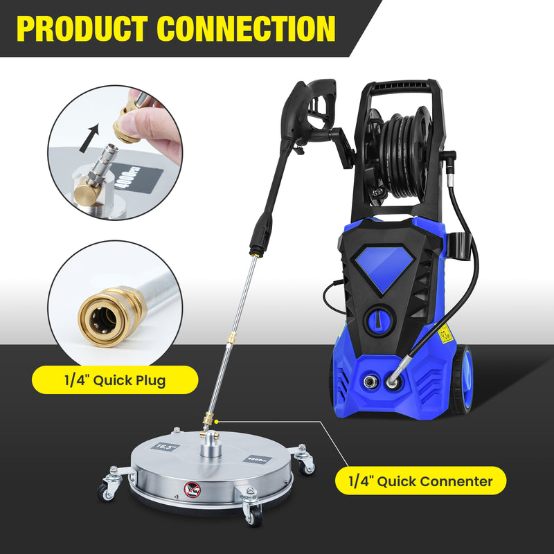 Advwin Pressure Washer & Surface Cleaner Set