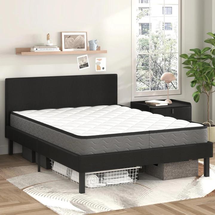 Advwin Bed Frame  Queen Size Mattress Base