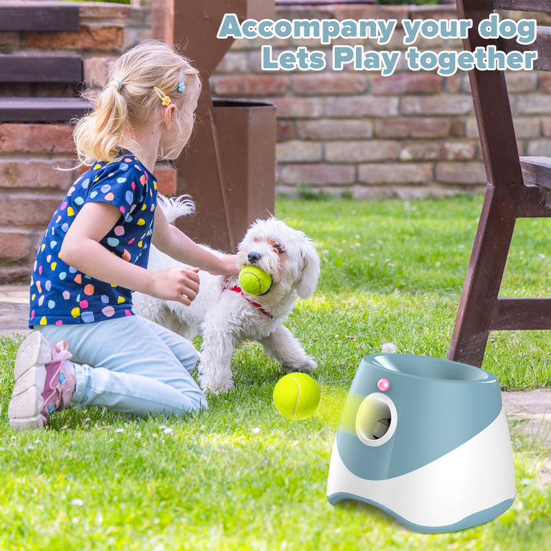 Advwin Automatic Dog Ball Launcher Blue