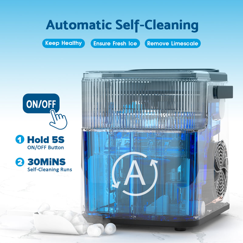 Advwin 1.4L Ice Maker Portable Ice Machine