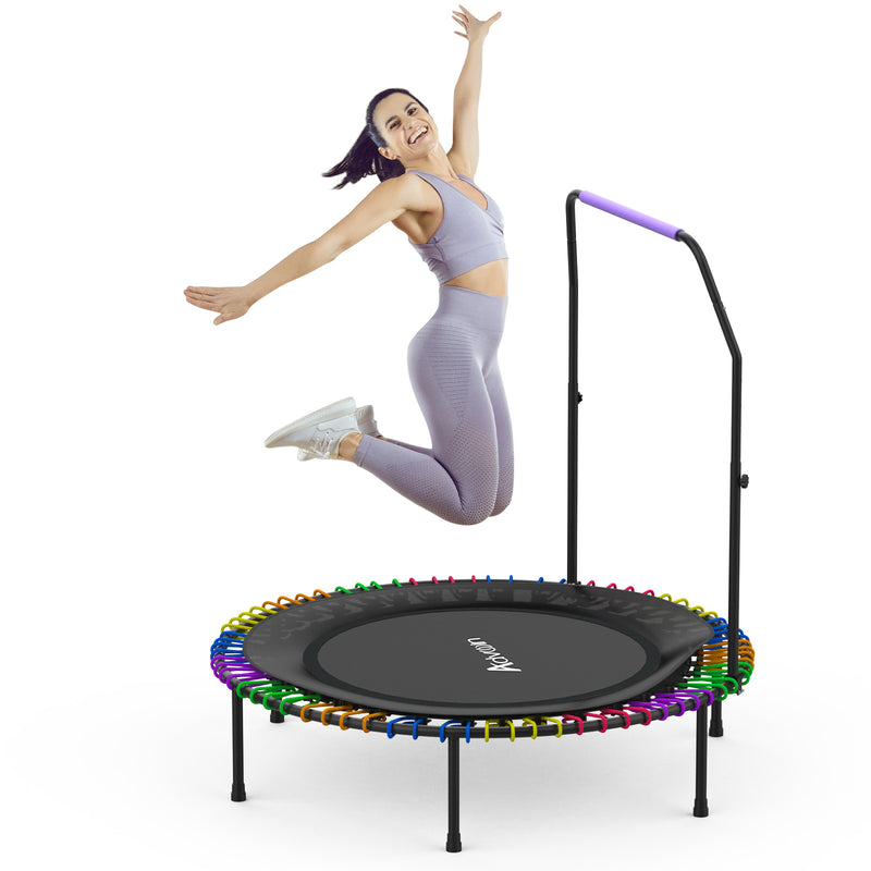 Advwin 48" Mini Trampoline Rebounder Foldable Trampoline