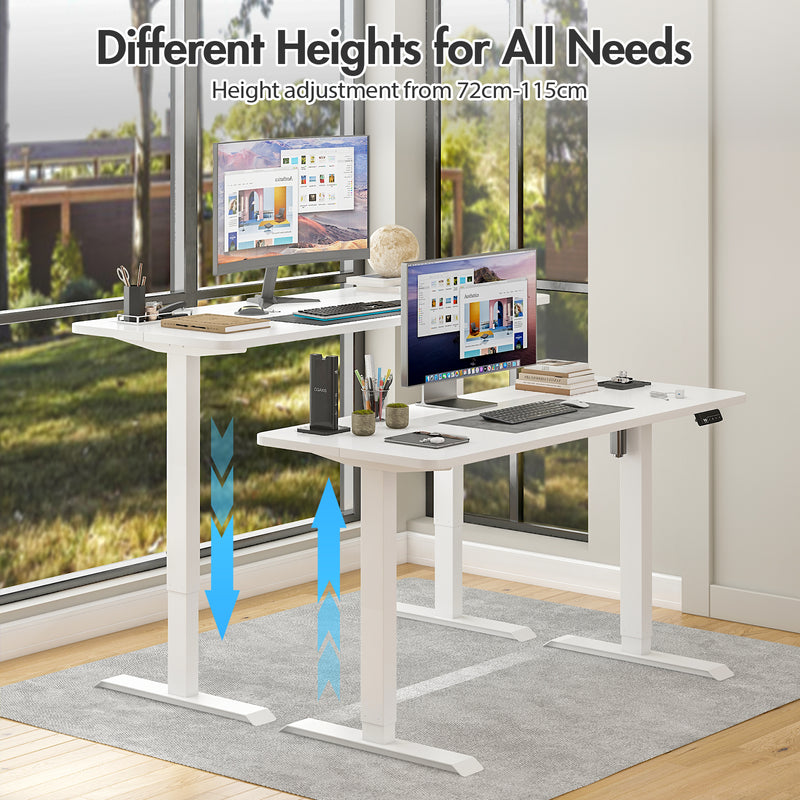 Advwin Electric Standing Desk with Memory Lifting 120cm