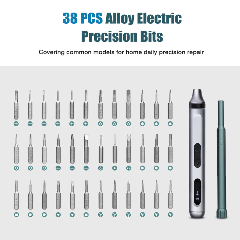 Advwin 38 in 1 Precision Electric Screwdriver Set