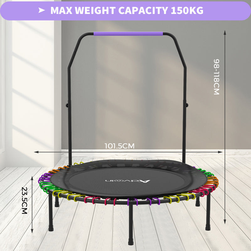 Advwin 40" Mini Trampoline Rebounder Foldable Trampoline