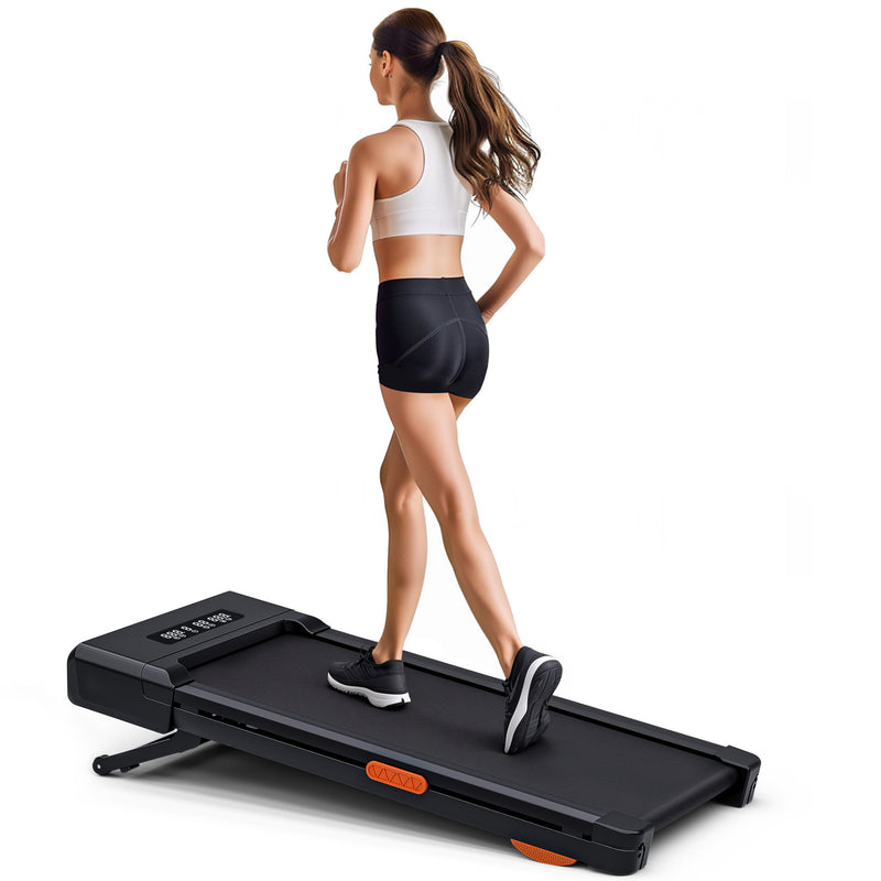 Advwin Walking Pad Under Desk Electric Treadmill with Auto Incline