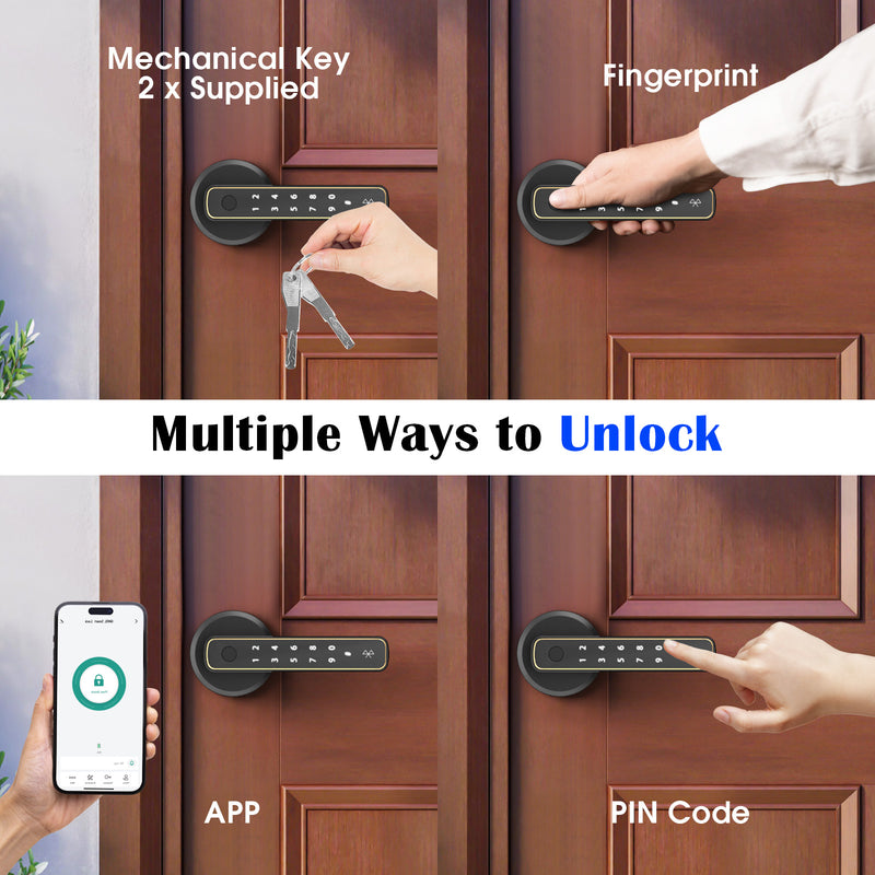 Advwin Smart Lock Fingerprint Door Lock with APP(Pre_order)